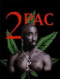 Tupac+wallpaper+weed